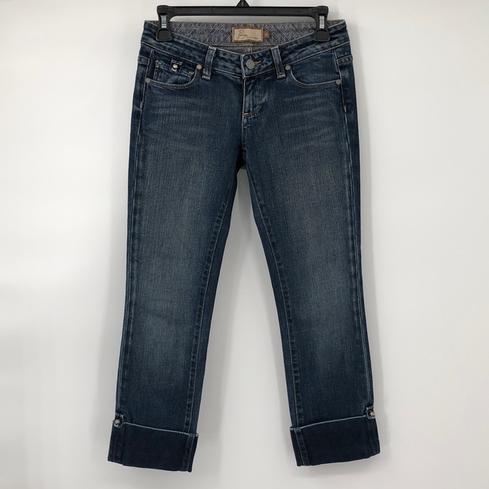 Paige Curson Premium Denim Capris Size 25